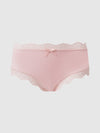 Vera Micro & Lace Trim Strappy Back Cheeky from Love It Curvy