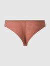 Quin No-Show Micro & Mesh Back Tanga from Love It Curvy