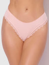 Vera Micro & Lace Heart Charm Cheeky from Love It Curvy