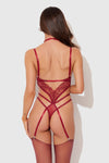 Eden Embroidered Lace Teddy from Love It Curvy