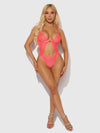 Eden Embroidered Wirefree Teddy from Love It Curvy