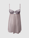 Eden Embroidered Mesh & Satin Babydoll from Love It Curvy