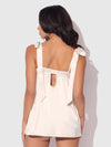 Rosalie Satin & Embroidered Lace Babydoll & G-String Set from Love It Curvy