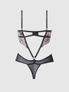Nova Blacklight Lace Teddy from Love It Curvy