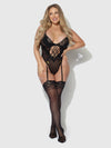Ashley Alexiss Lace Teddy from Love It Curvy
