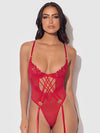 Ashley Alexiss Lace Teddy from Love It Curvy