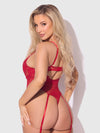 Ashley Alexiss Lace Teddy from Love It Curvy