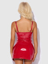Trinity Patent Chemise & G-String Set from Love It Curvy