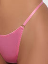 Krystal Rhinestone Net Back G-String from Love It Curvy