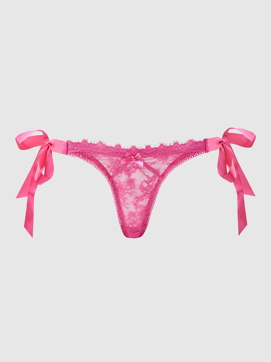 Victoria Lace Drop Off Tie Side Bikini from Love It Curvy