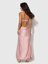 Brigeta Satin Mono Wire Long Gown from Love It Curvy