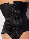 Juliet Satin Full Boning Scoop Neck Corset from Love It Curvy