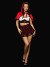 Lil Red Bustier, Skirt & Hood Set from Love It Curvy