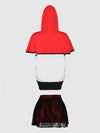 Lil Red Bustier, Skirt & Hood Set from Love It Curvy