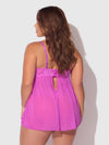 Reanna Lace & Chain Babydoll & G-String Set from Love It Curvy