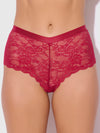 Bella Crisscross Back Lace Cheeky from Love It Curvy