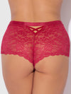 Bella Crisscross Back Lace Cheeky from Love It Curvy