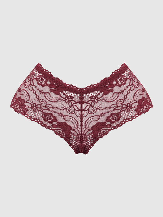 Caitlin Floral Lace Cheeky from Love It Curvy