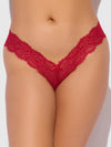 Lana Lace V-Thong from Love It Curvy