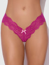 Lana Lace V-Thong from Love It Curvy