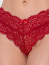 Lana Lace V-Front G-String from Love It Curvy