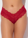 Lana Lace V-Front G-String from Love It Curvy