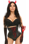 Lavish 4 PC Sexy Gothic Devil Corset Costume - Love it Curvy