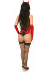 Lavish 4 PC Daring Devil Corset Costume - Love it Curvy