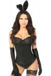 Lavish 4 PC Lace Cincher Bunny Corset Costume - Love it Curvy