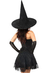 Lavish 3 PC Sultry Witch Corset Dress Costume - Love it Curvy