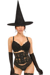 Lavish 3 PC Daring Witch Corset Costume - Love it Curvy