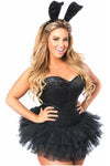 Lavish Tuxedo Bunny Corset Costume - Love it Curvy