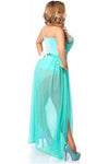 Lavish 2 PC Ice Princess Corset Costume - Love it Curvy