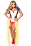 Lavish 4 PC Snow Princess Costume - Love it Curvy