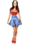 Lavish 3 PC Superhero Corset Dress Costume - Love it Curvy