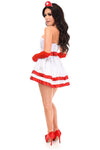 Lavish 5 PC Heart Stopper Nurse Corset Costume - Love it Curvy