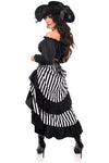Lavish 4 PC Sexy Swashbuckler Pirate Corset Costume - Love it Curvy