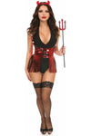 Lavish 4 PC Sexy Devil Costume - Love it Curvy