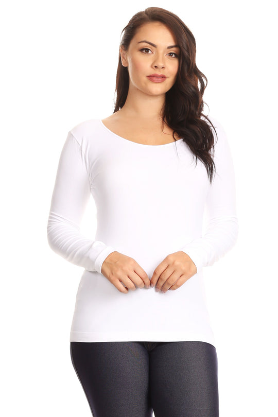 Love It Curvy Plus Size Lady's Long Sleeve Top