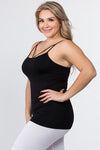 Seamless Strappy Detail Cami Top | Love It Curvy