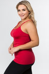 Seamless Strappy Detail Cami Top | Love It Curvy