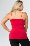 Seamless Strappy Detail Cami Top | Love It Curvy
