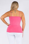 Seamless Strappy Detail Cami Top | Love It Curvy