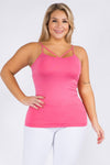 Seamless Strappy Detail Cami Top | Love It Curvy