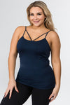 Seamless Strappy Detail Cami Top | Love It Curvy