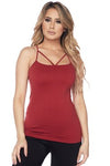 Seamless Strappy Detail Cami Top | Love It Curvy