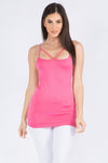 Seamless Strappy Detail Cami Top | Love It Curvy