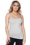Seamless Strappy Detail Cami Top | Love It Curvy