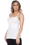 Seamless Strappy Detail Cami Top | Love It Curvy