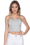 Seamless Skinny Strap Cropped Cami | Love It Curvy